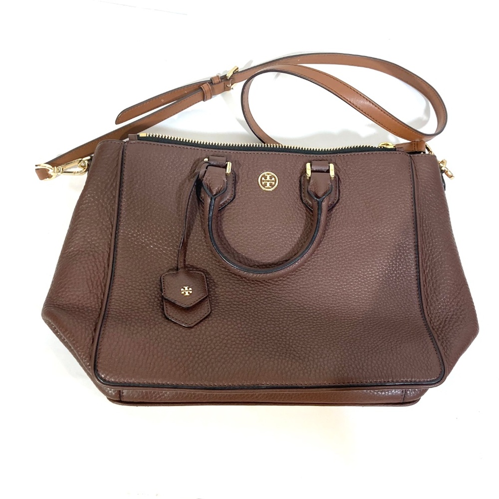 TORY BURCH CROSSBODY TOTE USED GREAT SHAPE